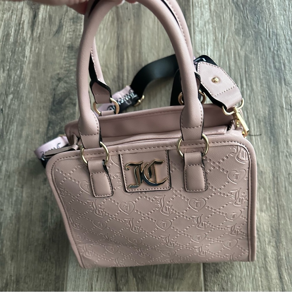 JUICY COUTURE Crossbody Satchel - Pink Dusty Blush
